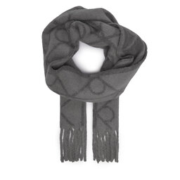 Calvin Klein Зимен шал Calvin Klein Emblem Aop Brushed LV04D8072G Сив