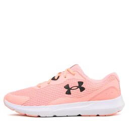 

Взуття Under Armour UA W Surge 3 3024894-600 Pink Sands/Pink Sands/Jet Gray, Рожевий