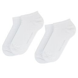 Tommy Hilfiger Комплект 2 чифта къси чорапи дамски Tommy Hilfiger Basic Canoodle 343024001 White 300