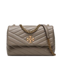 Tory Burch Kabelka Tory Burch Kira Chevron Small Convertible Shoulder Bag 90452 Gray Heron 082