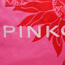 

Сумка Pinko Beach Shopping PE 23 PLTT 100782 A0PZ Rosa/Rosso NR1, Рожевий