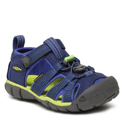 Keen Sandaler Keen Seacamp II Cnx 1022978 Blue Depths/Chartreuse