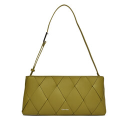 Calvin Klein Borsetta Calvin Klein Ck Woven Elongated Shoulder Bag K60K612992 Giallo