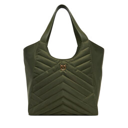 PINKO Torebka PINKO Tote Bag Puzzle 104536 A1EU Z99Q Zielony