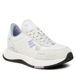 Emporio Armani Sportcipő Emporio Armani X3X160 XN821 S770 White/Lilac
