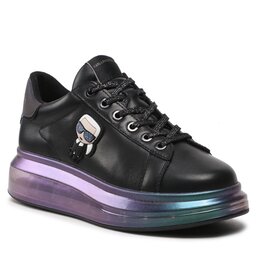 KARL LAGERFELD Laisvalaikio batai KARL LAGERFELD KL62631I Black Lthr W/Iridescent