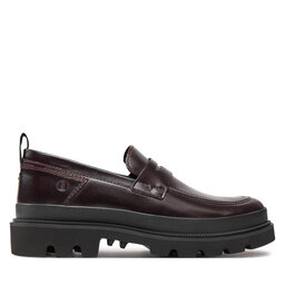 Clarks Slipper Clarks Badell Easy 26179235 Dunkelrot