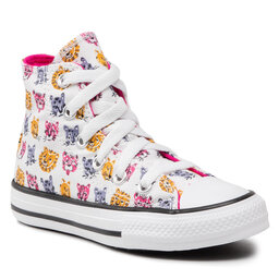 Converse Kedas Converse Ctas Hi 671706C White/Prime Pink/B