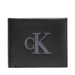 Calvin Klein Jeans Portofel Mare pentru Bărbați Calvin Klein Jeans Monogram Soft Bifold W/Coin K50K509870 BDS