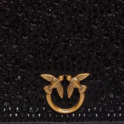 

Сумка Pinko Camera Case Camoscio PE 24 PLTT 102810 A0EH Nero/Antique Gold Z99Q, Чорний