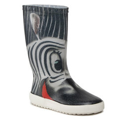 Boatilus Wellington Boatilus Nautic Rain Boot VAR.126 Zebra Grey