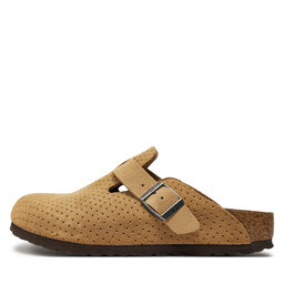 

Шльопанці Birkenstock Boston 1027014 Emboss Dots New Beige, Бежевий