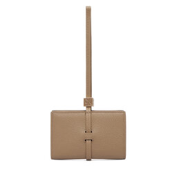 Calvin Klein Geldbörse Calvin Klein Emblem Hw Pebble Wallet On Strap LV04F1130G Beige