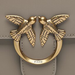 

Сумка Pinko Love One Classic Light . AI 23-24 PLTT 100072 A0F1 Beige I68Q, Сірий