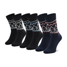 

Набір 3 пар високих чоловічих шкарпеток Jack&Jones Jacwenn Sock Giftbox 12197568 r.OS Mineral Blue/Bluefin, Кольоровий