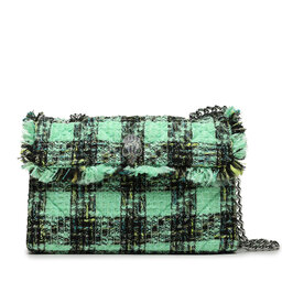 Kurt Geiger Дамска чанта Kurt Geiger 690-Tweed Kensington 3614573609 Pale Green