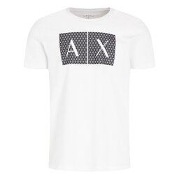 Armani Exchange Armani Exchange Футболка 8NZTCK Z8H4Z 1100 Білий Slim Fit