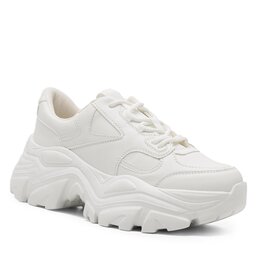 DeeZee Sneakersy DeeZee MEG WS91620-02 Biela