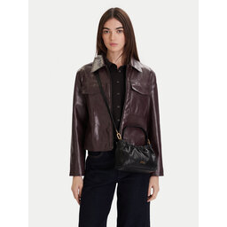 Tommy Hilfiger Handtasche Tommy Hilfiger Soft Leather Mini Crossover AW0AW18306 Schwarz