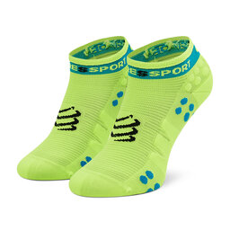 Compressport Чорапи къси унисекс Compressport Pro Racing Socks V3.0 Run Low RSLV3-FL1100 Fluo Yellow
