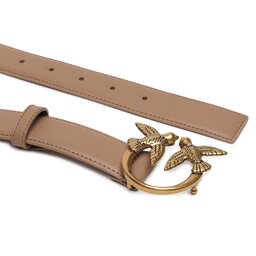 

Жіночий ремінь Pinko Love Berry H3 Belt AL 23-24 PLT01 100125 A0F1 Beige D01Q, Коричневий