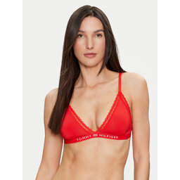Tommy Hilfiger Tommy Hilfiger Trikotni nedrček UW0UW04242 Rdeča