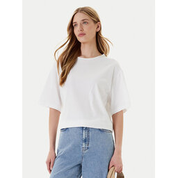 United Colors Of Benetton United Colors Of Benetton Camiseta 3903D10AA Blanco Boxy Fit