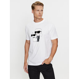 KARL LAGERFELD KARL LAGERFELD T-Shirt 755061 534241 Weiß Regular Fit