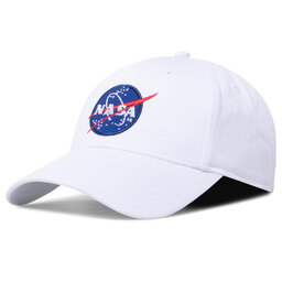 Alpha Industries Czapka z daszkiem Alpha Industries Nasa Cap 186903 White 09