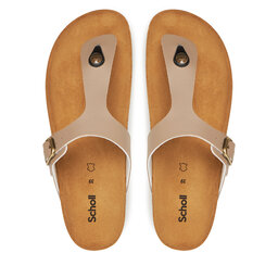 Scholl Šlepetės per pirštą Scholl Nicole F32175 Ruda