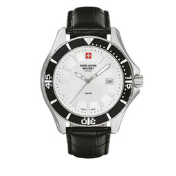 Swiss Alpine Military Sat Swiss Alpine Military 7040.1532 Silver/Black