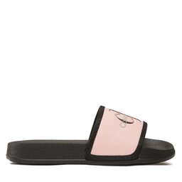 

Шльопанці Calvin Klein Jeans Logo Print Pool Slide V3A0-80528-1172 Pink/Black X966, Рожевий
