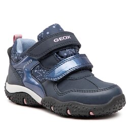 Geox Сникърси Geox J Baltic G.B Abx A 26H1A 0BCMN C0694 M Navy/Pink