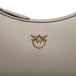 

Сумка Pinko Half Moon Mini AI 23-24 PLTT 101523 A0F1 Beige I68Q, Сірий
