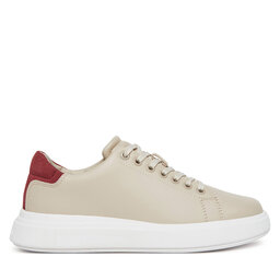 Calvin Klein Сникърси Calvin Klein Cupsole Lace Up - Suede Bt HW0HW02404 Бежов