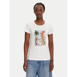 Liu Jo Liu Jo Camiseta WA5239 JS923 M9565 Blanco Regular Fit