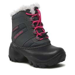 Columbia Cizme de zăpadă Columbia Childrens Rope Tow III Waterproof BC1323 Dark Grey/Haute Pink 089