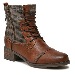 Mustang Polokozačky Mustang 1229-510-307 Cognac