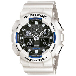 G-Shock Laikrodis G-Shock GA-100B-7AER White/Black