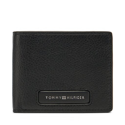 Tommy Hilfiger Велике Чоловіче Портмоне Tommy Hilfiger Th Monogram Mini Cc Wallet AM0AM13251 Чорний