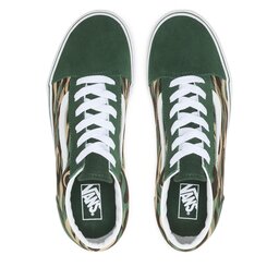 

Кросівки Vans Jn Old Skool VN0A5EE6BGK1 Green/Multi, Зелений
