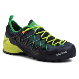 Salewa Trekkingschuhe Salewa Ms Wildfire Edge 61346-3840 Ombre Blue/Fluo Yellow