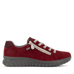 Rieker Halbschuhe Rieker 59000-35 Dunkelrot
