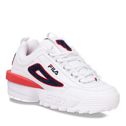 Fila Snīkeri Fila Disruptor Patch Wmn FFW0356.13037 White/Fila Navy