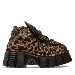 NEW ROCK Sneakersy NEW ROCK M-106-C114 Brązowy