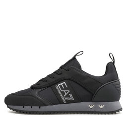

Снікерcи EA7 Emporio Armani X8X027 XK219 Q226 Black/Iron Gate/Silv, Чорний