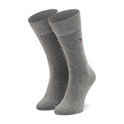 

Набір 2 пар високих дитячих шкарпеток Tommy Hilfiger 391334 Middle Grey Melange 758, Сірий