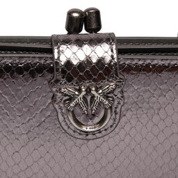 

Сумка Pinko Continental . AI 23-24 PCPL 101779 A180 Argento Scuro/Old Silver K20O, Срібний
