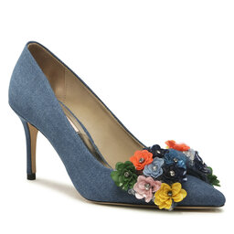 Custommade Pantofi cu toc subțire Custommade Aljo Multi Flower 999627013 Ballad Blue 436