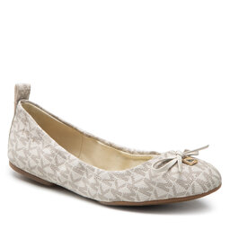 MICHAEL Michael Kors Baleríny MICHAEL Michael Kors Juliette Flat 40S2JTFP1B Vanilla